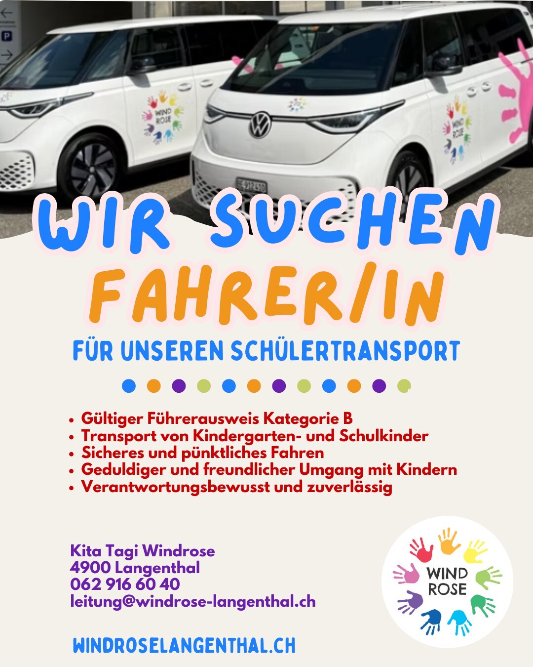 Kita Tagi Windrose Langenthal